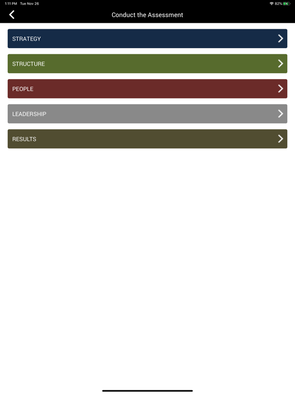 Organizational Development App iPad screenshot 7 - Business app