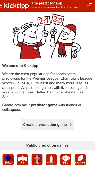 Kicktipp Screenshot