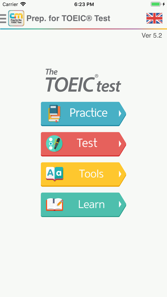 #1. CM TOEIC® MASTER (iOS) 由: CodeMobiles (Thailand) Company Limited