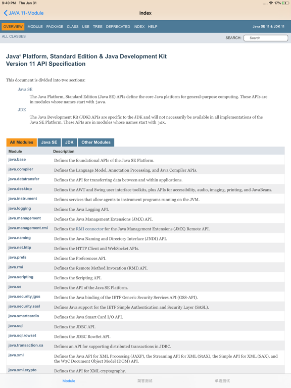 Java SDK 11 API Referenceのおすすめ画像4