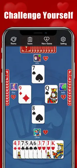 Game screenshot Hearts : Classic Card Games apk