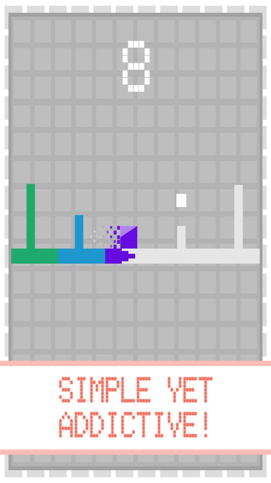 #2. Rainbow Dash - Jump Geometry (iOS) 由: Simon Turner