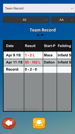 MyBaseball Stats Manager(圖2)-速報App