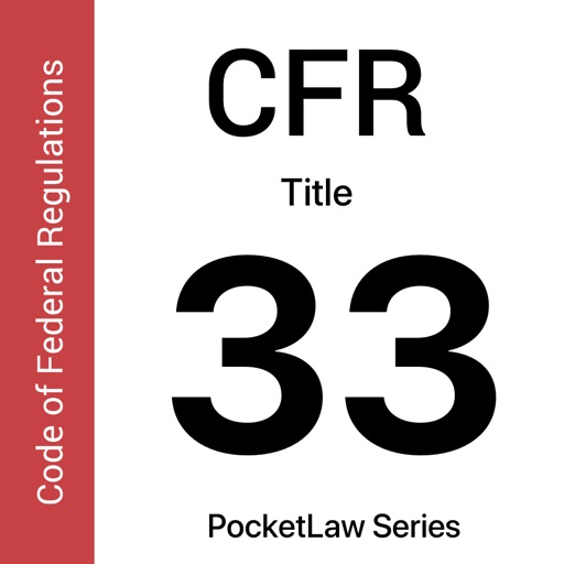 CFR 33 by PocketLaw iOS App