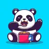 Panda Emoji Stickers - Pack App Delete