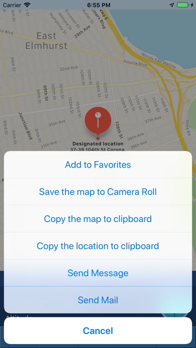 myLoc Pro: Search and share location Screenshot 2