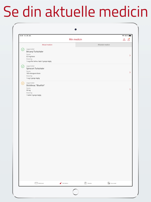 Screenshot #6 pour Medicinkortet