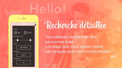 Screenshot #3 pour Échange linguistique Langmatch