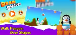 Game screenshot Brain Shapes - Feed Penguins apk