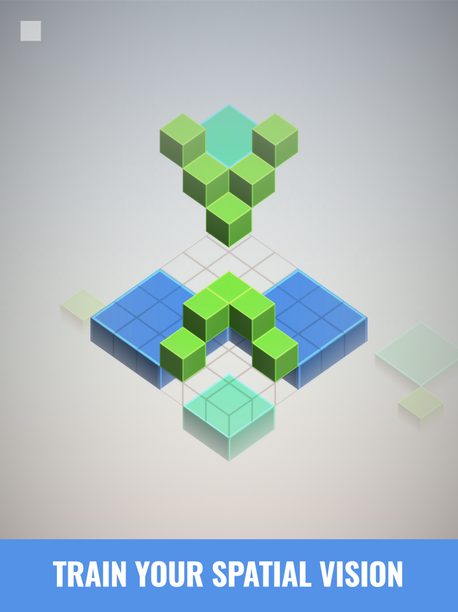 ‎Isometric Squares - puzzle ² Screenshot