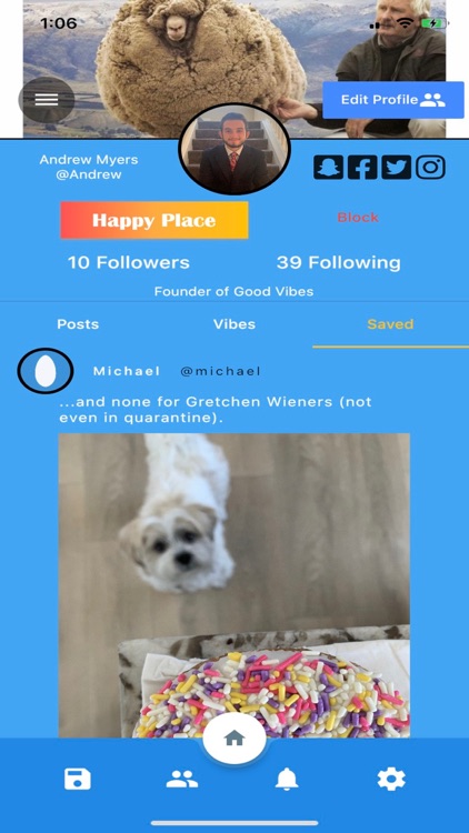 Good Vibes Only: Social Media