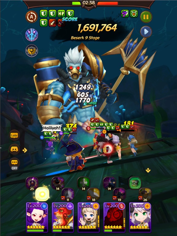 Hello Hero Epic Battle: 3D RPG iPad screenshot 9 - Games app