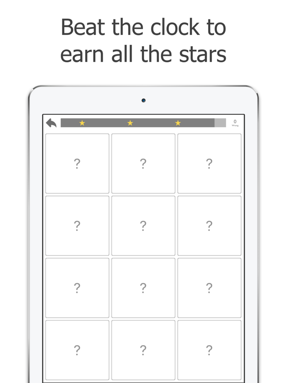 Memory Cards - Match Pairs Fun iPad screenshot 4 - Education app