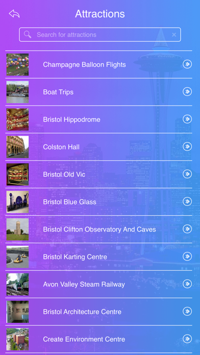 Bristol Tourism Guide Screenshot