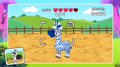 Bella's playtime with zebra Screenshot