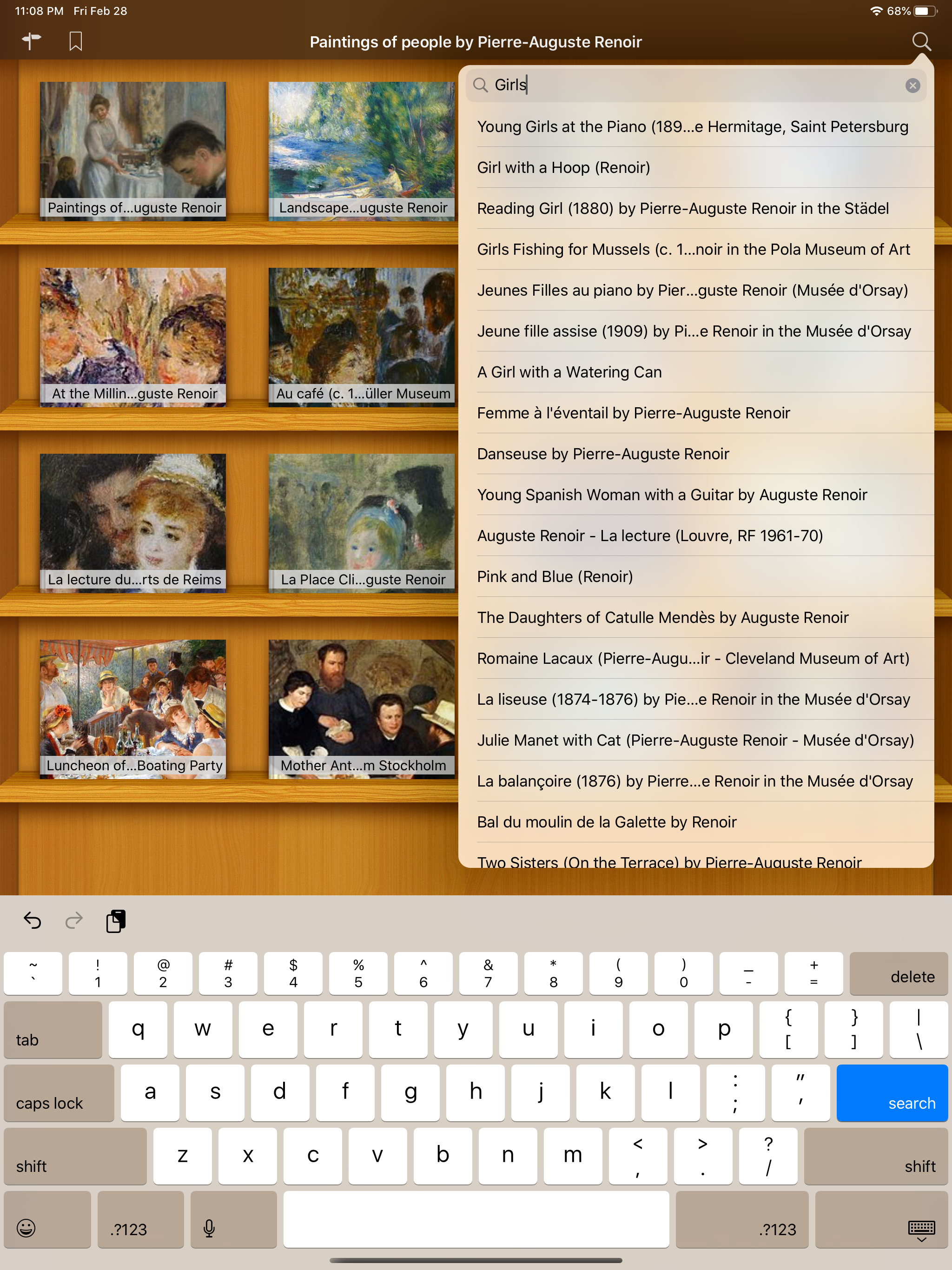 Plenty Paintings: Renoir screenshot 4