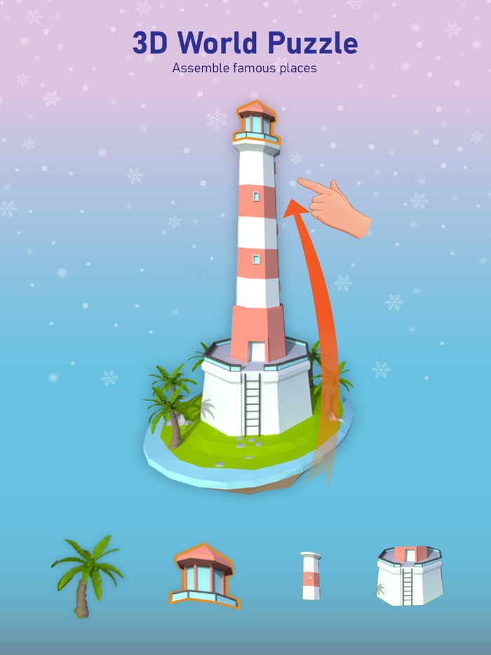 3D World Puzzle - Jigsaw 3D