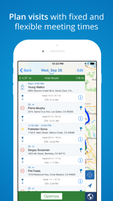 Mapview Sales Route Planner screenshot