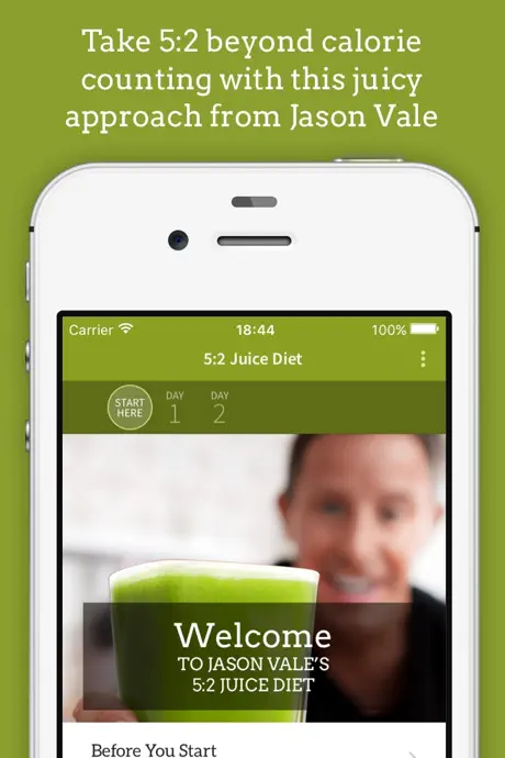 Jason Vale’s 5:2 Juice Diet