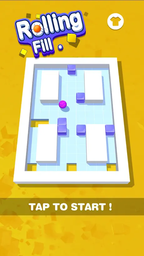 Rolling Fill: Push Cubes Hole