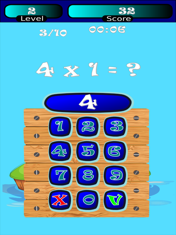 Screenshot #4 pour Times Tables Math Trainer HD