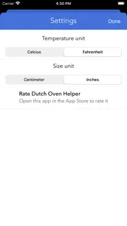 dutch oven helper lite iphone screenshot 2