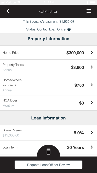 CornerStone Mortgage Services Screenshot