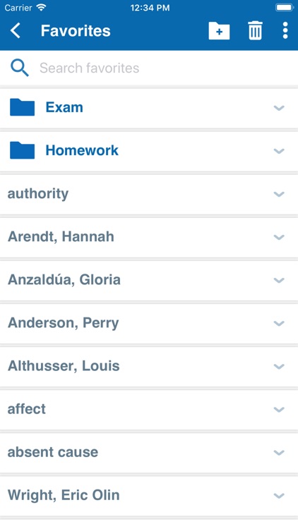 Oxford Dictionary of Theory screenshot-5