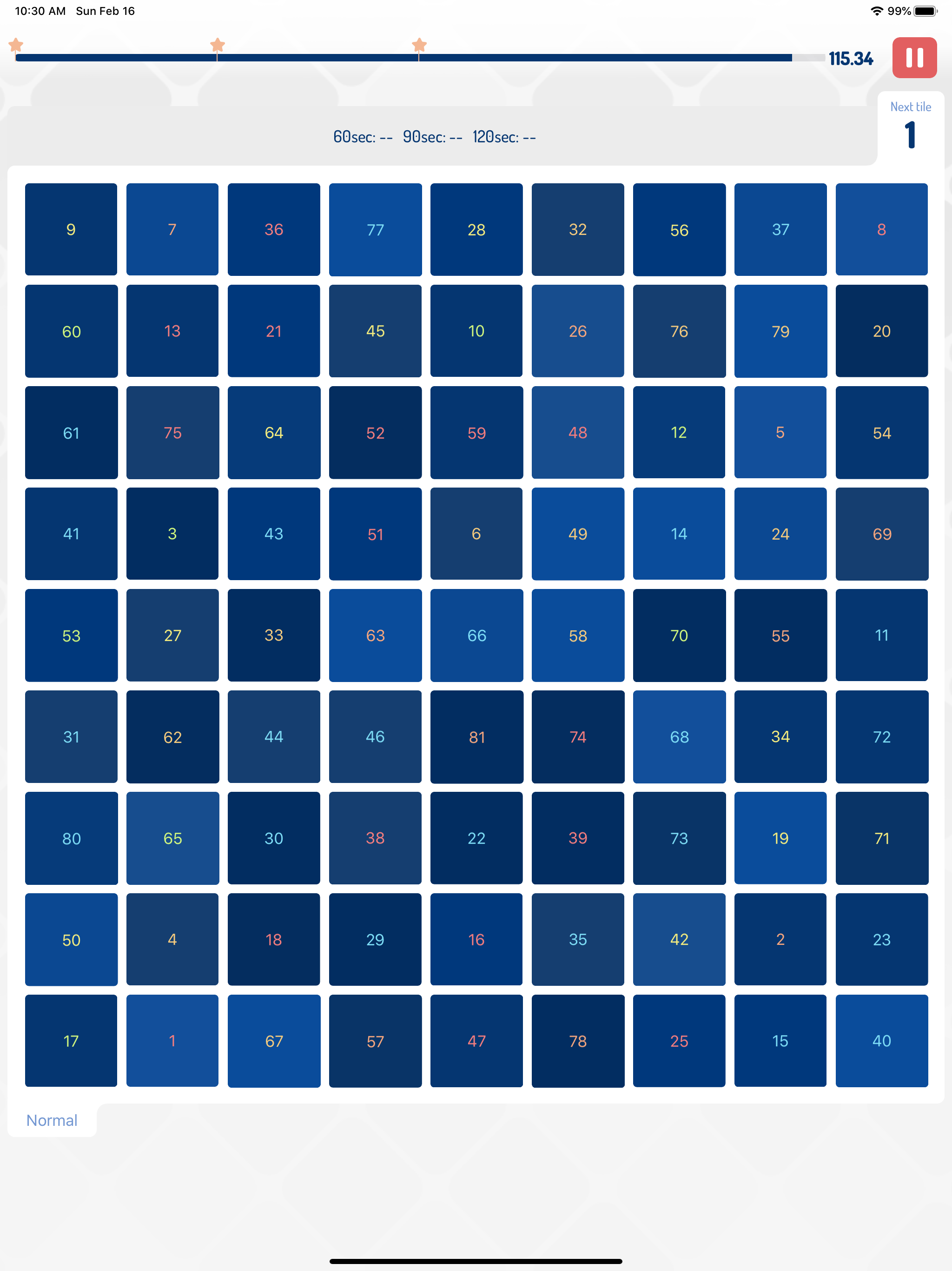 81 Numbers