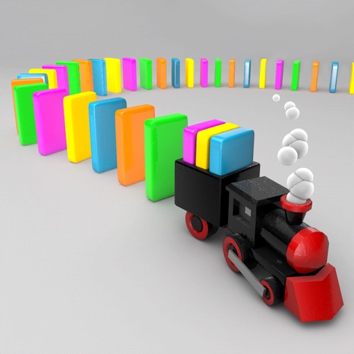 Domino Chain Train Icon