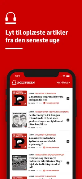 Game screenshot Politiken Podcast hack
