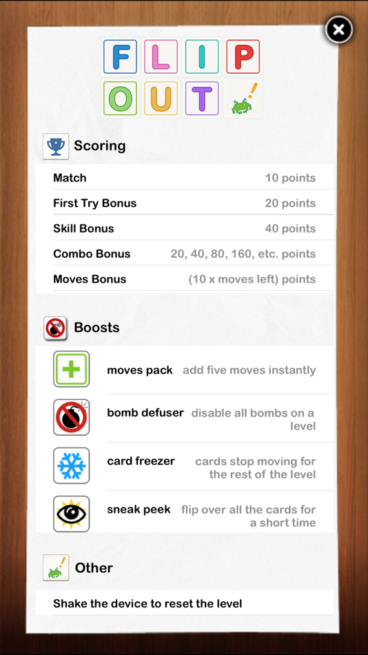 #4. Flipout! Card Match (iOS) 由: Grio
