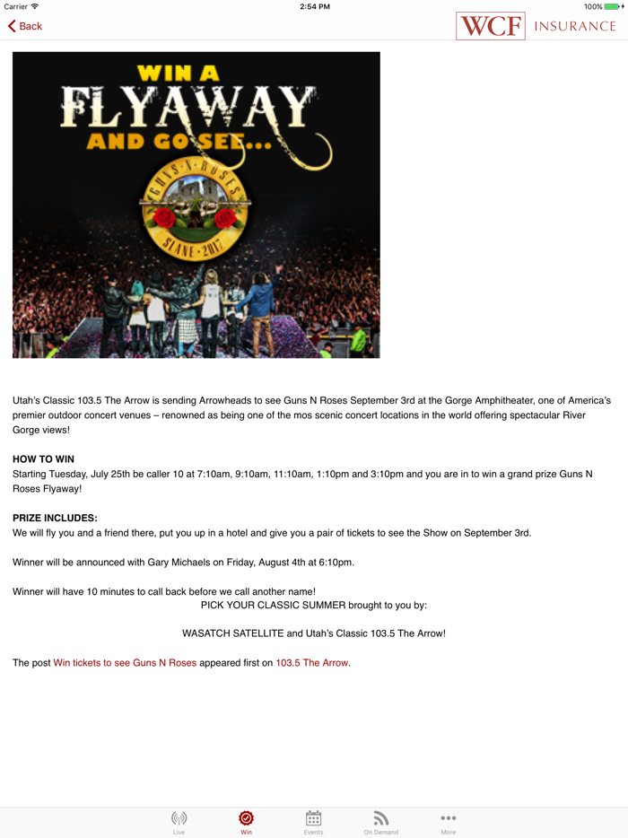 103.5 The Arrow Utah’s Classic