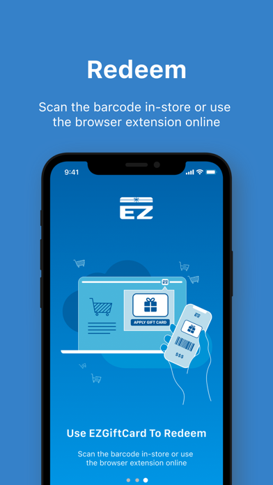EZGiftCard Wallet Screenshot