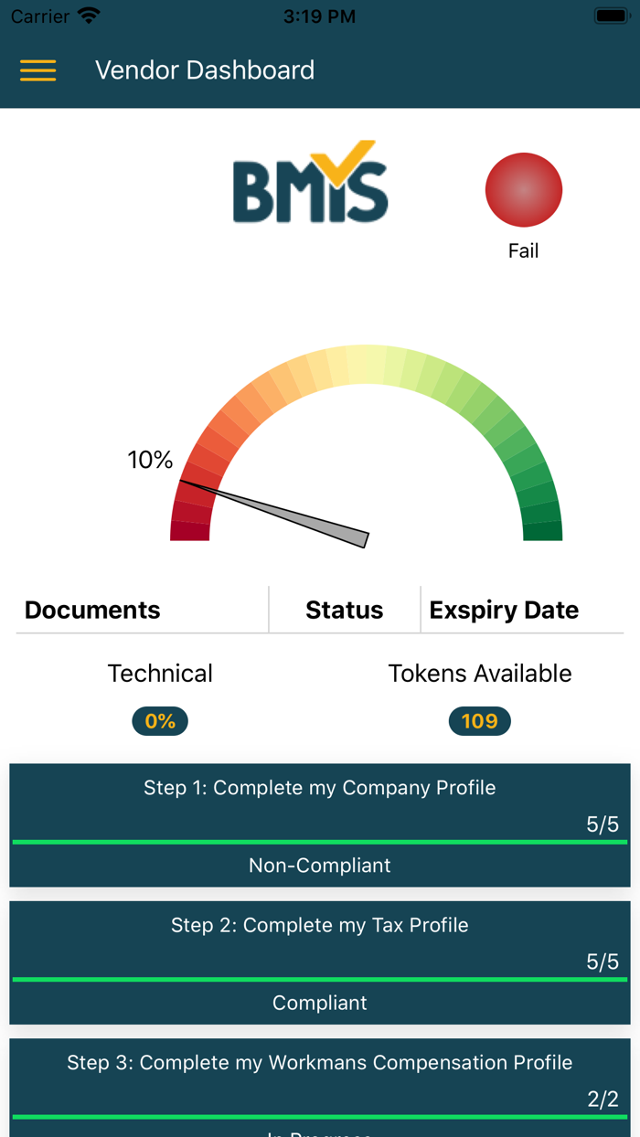 Vendor Compliance Management