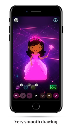 Neon coloring book for adults(圖4)-速報App