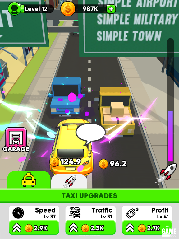 Screenshot #4 for Taxi Rampage