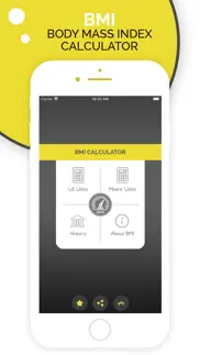 calculate bmi(body mass index) iphone screenshot 1