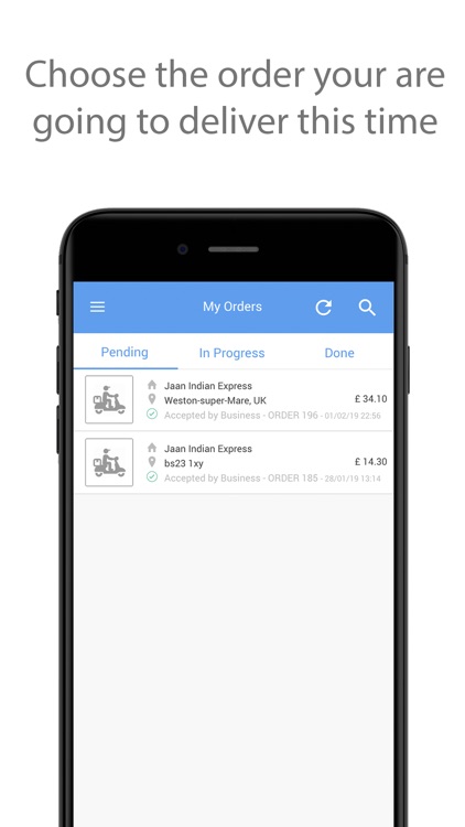 LYL Delivery App