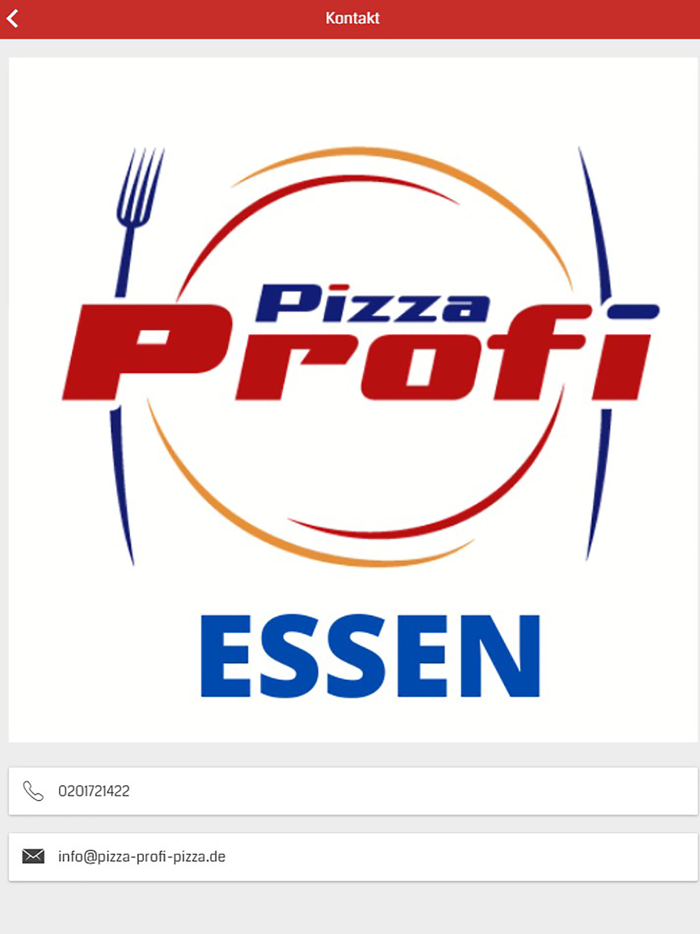 Pizza Profi Essen