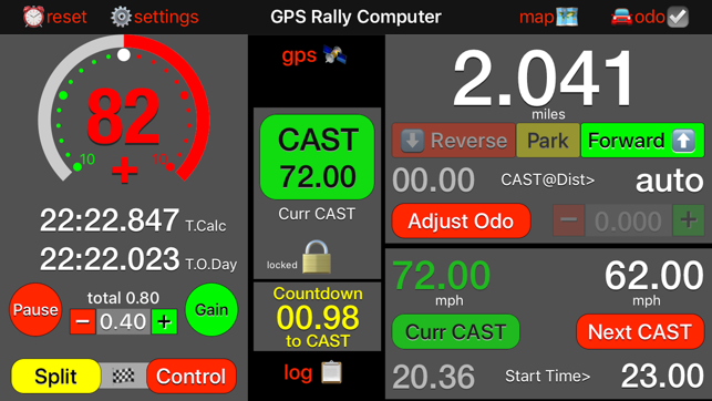 GPS Rally Computer