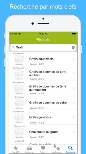 Recettes de cuisine (12000) screenshot 3