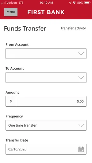 First Bank Digital Banking screenshot 3