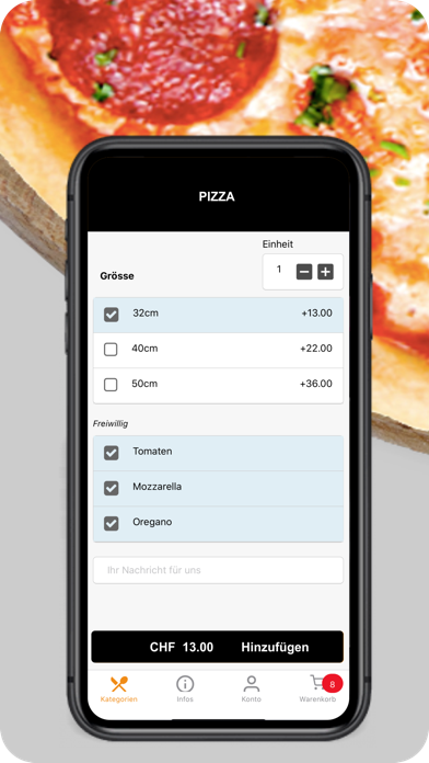 Screenshot #2 pour Pizzeria Limmat