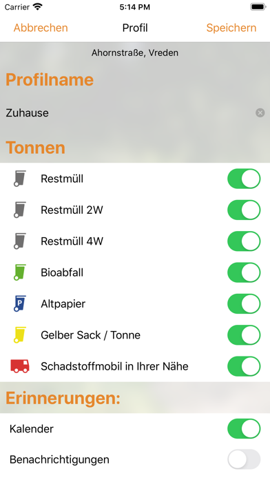 Screenshot #1 pour Abfall-App ESB