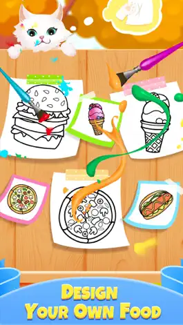 Game screenshot Food Coloring - Sweet Desserts apk