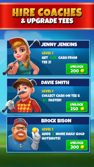 Idle Golf Tycoon Driver Clash screenshot 2