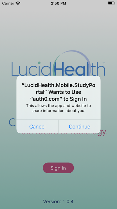 Screenshot #2 pour LucidHealth Study Portal