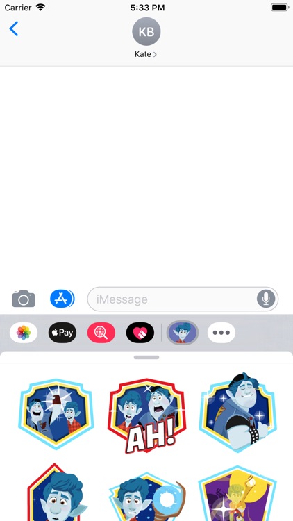 Pixar Stickers: Onward