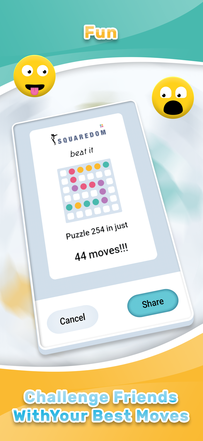 Squaredom  - Tile Match Games